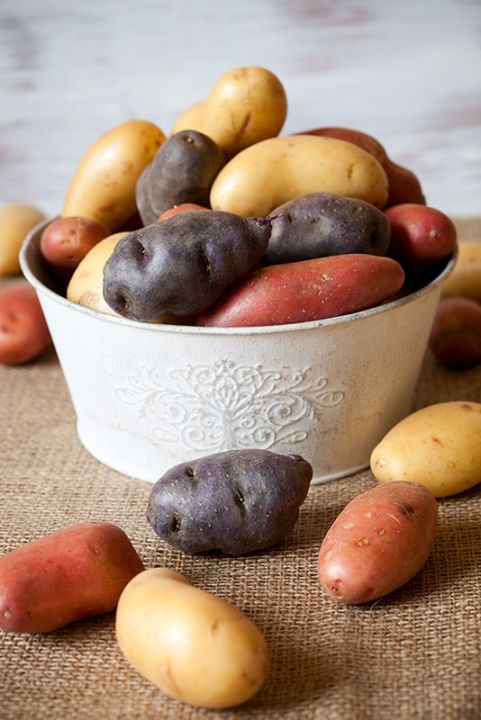сорта цветной картошки