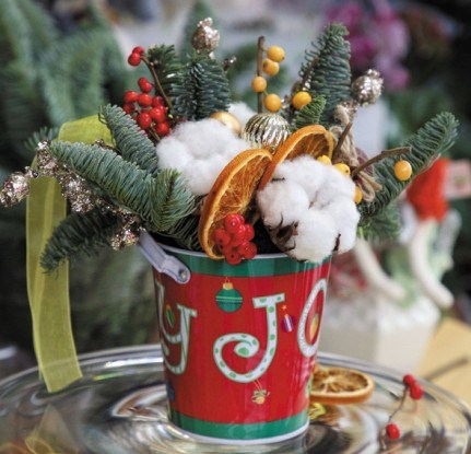 Дух Рождества: праздничные композиции для украшения и подарков