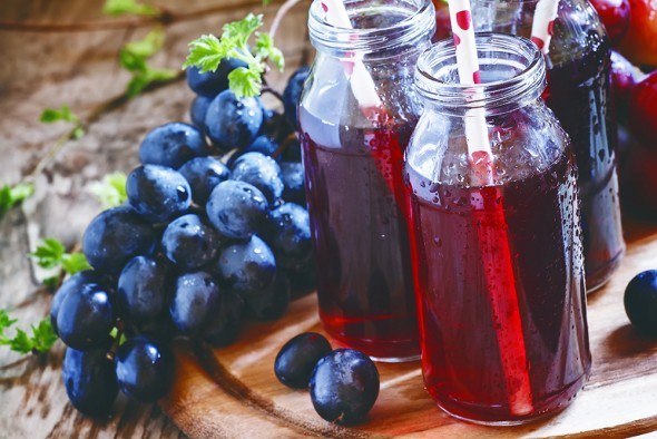 Виноград плоды виноградный сок стол