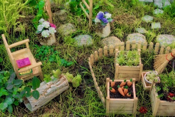 Миниатюрные сказочные сады своими руками 9 вариантов